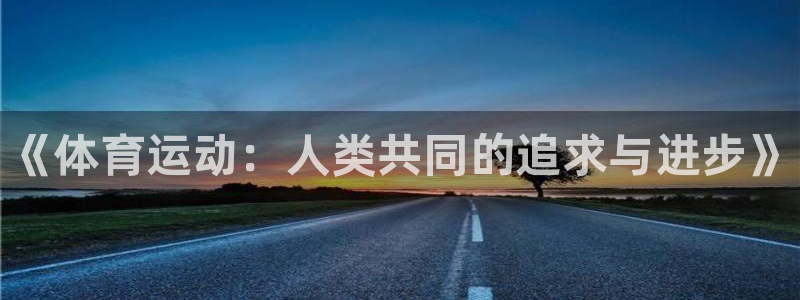 3377体育官方正版app五金厂：《体育运动：人类共