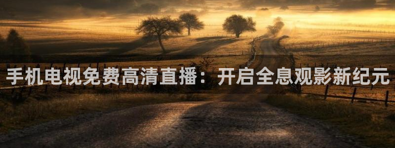 乐球足球直播在线观看：手机电视免费高清直播：开启全息观影新纪元