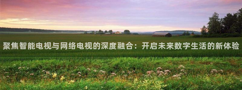 乐球免费直播：聚焦智能电视与网络电视的深度融合：开启未来数字生活的新体验